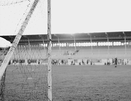Trybuna stadionu piłkarskiego